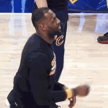 Lebron was headed home from the east coast after saturday night's lakers game against. Lebron James Crying Gifs Tenor