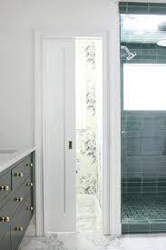 A pocket door can provide additional privacy between the bedroom and bathroom. Stylish And Practical Pocket Doors For Every Home