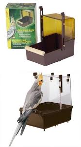 Parrot Bird Bath For Cage Caged Bird Bath Ferplast Hagen For Cockatiels Large Parakeet Small Conures Hagenferplast Conure Cockatiel Parakeet Cage