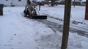 But before you purchase a snow plow for your truck, you should speak to a snowplow dealer to make sure that your truck can. 25 Snapper Lawnmower With A 48 Plow Youtube