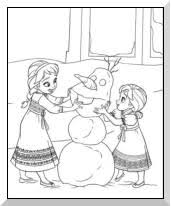Dibujos Para Colorear Frozen Para Imprimir
