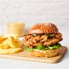 Buttermilk Chicken Burger Farro Fresh New Zealand