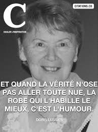 Toutes les citations de DORIS LUSSIER