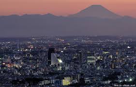 Mount Fuji At Dusk