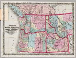 Scroll down to use the two maps below to see where wildfires in california, idaho, oregon and washington are. Bancroft S Map Of Oregon Washington Idaho Montana And British Columbia David Rumsey Historical Map Collection