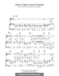 When A Man Loves A Woman Percy Sledge By A Wright C Lewis On Musicaneo Man In Love Percy Sledge Man