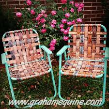 Belt Chair Lawn Chairs Upcycle Decor Chair
