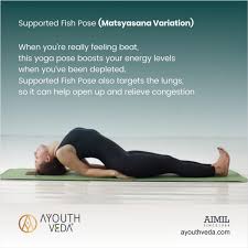 Yoga Poses For Immunity Yoga Poses Fish Pose Poses