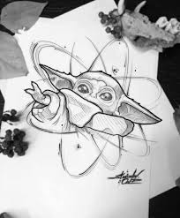 Pin By Pablito On Art Yoda Art Star Wars Drawings Yoda Drawing