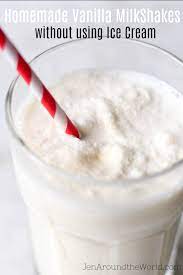 1 large egg (optional) 3 tablespoons malt powder (optional) ice (optional) whipped cream (optional) Vanilla Milkshakes Without Ice Cream Jen Around The World