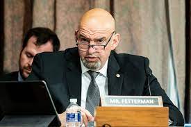 Fetterman suggests work requirements for bailed-out bank execs