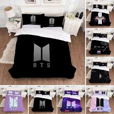 Bts Printing Pattern Bedding Set Duvet Cover Pillowcase Bed Set Buy At A Low Prices On Joom E Commerce Platform 80% cotton+20% polyester duvet sheet size: