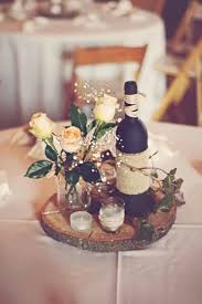 Diy Rustic Centerpiece With Rose Buds And Wood Round Wedding Centerpieces Diy Rustic Wedding Centerpieces Diy Rustic Centerpieces Diy