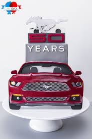 Nos Creations 50 Ans Mustang Cake Revol Cake Design Nantes Gateau Mustang Gateau Anniversaire 18ans Mustang