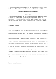 3 4 according to greg m. Pdf Nationalism As Global History