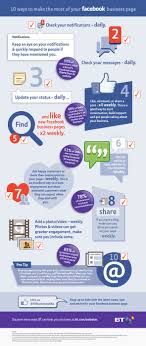 Facebook Business Page Tips 10 Ways To Make The Most Of Your Facebook Business Page Facebook Marketing Facebook Business Social Media Infographic