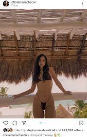 María Chacón, actriz de 'Cabo', compartió fotos en bikini a sus 31 años:  Bárbara del Regil y fans la elogiaron 