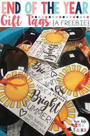 I've also included the gift tags as a freebie for you! Last Day Traditions And End Of The School Year Printables Gift Ideas