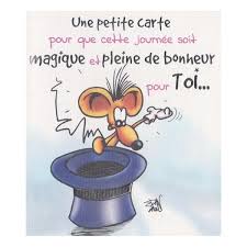 Quoi de plus motivant qu'une pensée envoyée par message ou pas sms pour commencer la semaine ? Carte Bonne Fete Pour Une Journee Magique