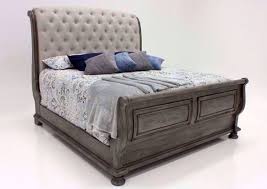 It's very steady and will last. Lake Way Upholstered Queen Size Bed Gray Pecan Home Furniture Plus Bedding