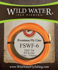 6 weight sinking tip fly line wild