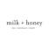 milk + honey logo