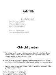 Pantun empat kerat docx document. 12 Pantun Pptx