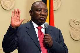 The seriousness of the situation balanced by resilience, courage in the face. Ending Divide On Covid Vaccines Moral Imperative South African President Ramaphosa Dtnext In