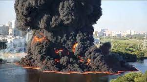 Municipal government faced mounting budgetary problems, capped by default on bank loans in the late 1970s. Pictured Above Is The 1969 Cuyahoga River Fire In Cleveland Ohio That Is Said To Have Been One Of The Motivations For The Pa Gif Of The Day Amazing Gifs Water