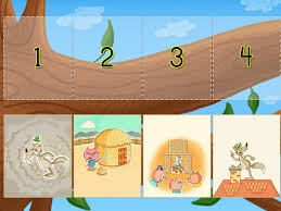 Activity to put in order the story of the three little pigs. Sequencing The Three Little Pigs Game Game Education Com
