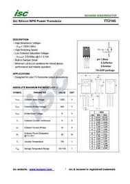 Color tv horizontal deflection output applications, tt2140 datasheet, tt2140 pdf, datasheets pdf tt2140, pinout, data sheet, circuits, equivalent, transistor. Tt2142 Datasheet Equivalent Cross Reference Search Transistor Catalog