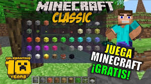 Minecraft is a fun sandbox game where you explore lost worlds, kill monsters and uncover secrets. Juega Minecraft Gratis En Firefox O Google Crome Minecraft Classic Gameplay Youtube