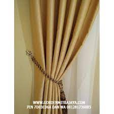 Gorden rumah sakit anti noda anti bakteri , gorden rumah minimalis murah , gorden kantor vertikal blind , gorden wooden blind , gorden roller blind. Gorden Blackout Polos Embos Gold Elevenia