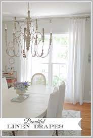 Our curtain panels are perfect for any living room, bedroom, family room, dining room, bathroom and office. Dining Room Updates Including New Linen Draperies 11 Magnolia Lane