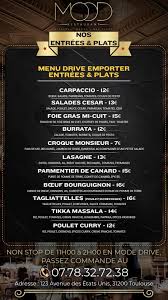 Mood Restaurant Toulouse France Menu Prices Restaurant Reviews Facebook