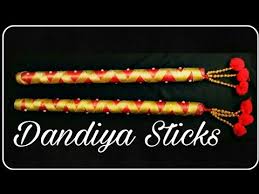 Check out for the latest photos of dandiya along with dandiya gallery, recent images of dandiya at times of india. Dandiya Decoration Ideas How To Make Dandiya Stick At Home From Wood Stick Dandiya Stick Youtube