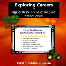 Exploring Careers Agriculture Food Natural Resources Career Cluster Career Clusters Education College Education Jobs