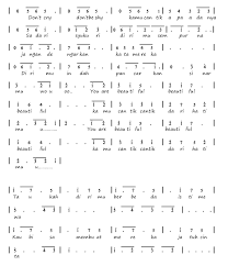 Traditional version verse 1 : Not Angka Lagu 7 Samudra Notangkalagu Online Kumpulan Not Angka Lagu