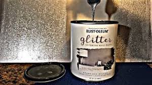Refresh your walls with our huge range of grey paint. Sterling Silver Glitter Rustoleum Paint Youtube