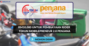 Ajukan pinjaman online ojk di financer.com sekarang! Mohon Disini Rm10 000 Untuk Pembiayaan Rider Tekun Mobilepreneur 2 0 Penjana