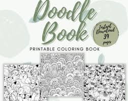 Parents may receive compensation when you click through and purchase from links contained on this website. Doodle Coloring Page Etsy