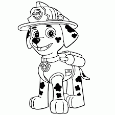 Dibujo Patrulla Canina Colorear