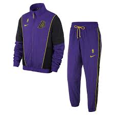 Player stats within player tab and current player information with depth chart order. Nike Synthetik Los Angeles Lakers Nba Trainingsanzug Fur Herren In Lila Fur Herren Lyst
