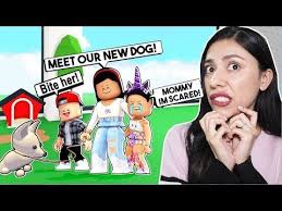 But instead people trade and scam each other and never adopt people or roleplay. My Daughter Is Scared Of Our New Pet Roblox Adopt Me Pets Update Youtube Roblox To My Daughter Adoption