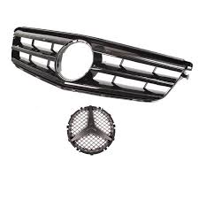 Calandre Mercedes Classe C W204 Noir Brillant Achat Vente Kit Carrosserie Calandre Mercedes Classe C Cdiscount