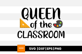 Download Queen Of The Classroom School Design Graphic By Maumo Designs Creative Fabrica PSD Mockup Templates