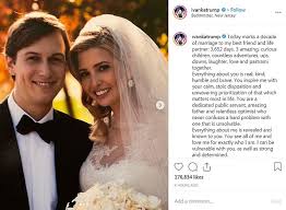 Wedding invitations wedding announcements save the dates engagement party bridal shower. Ivanka Trump And Jared Kushner Will Celebrate 10th Wedding Anniversary At Camp David Express Digest