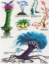 Humanoids Creatures And Strange Plants From Star Trek And Star Trek The Next Generation From The Worlds Of The Federatio Alien Plants Fantasy Tree Plant Art