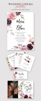 Blush Rose Wedding Invitations Wedding Chicks Invitations Original Wedding Invitations Wedding Invitation Inspiration