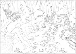566x718 fairy coloring book for adults with fairy color drawn fairy dragon. Fairy Tales Coloring Pages For Adults
